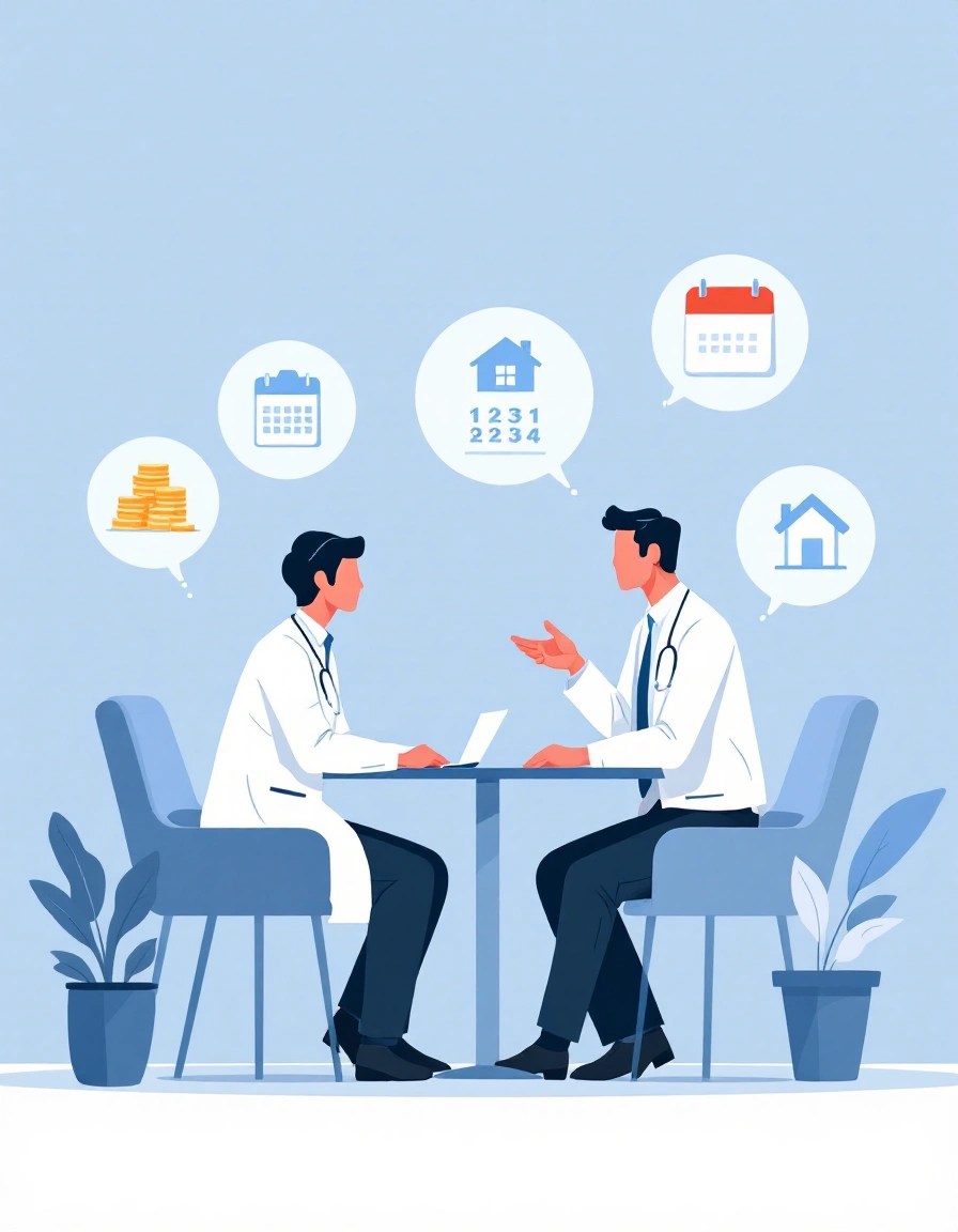 Gespräch Illustration